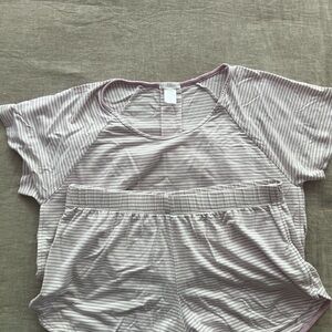 Lake DreamKnit Shut Eye Shorts Set in Violet